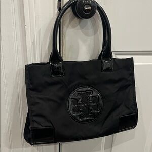 Tory Burch Black Nylon Tote
